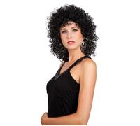 Boland - Perruque Club pour adultes, cheveux artificiels bouclés, coiffure pour costumes, carnaval, fête à thème, Halloween ou JGA