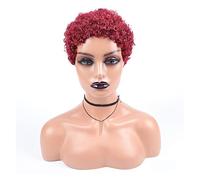 Perruque Broisses à cheveux synthétiques courts for femmes noires coiffures courtes Perruques quotidiennes(03)