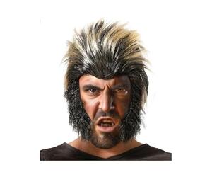 Perruque Brun/Blond Homme Loup Garou