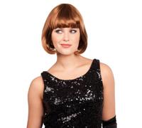 Perruque cabaret auburn femme