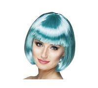 perruque Cabaret dames turquoise