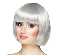 Boland - Perruque cabaret, mi-longue, bob avec franges, cheveux synthétiques, coiffure, fête à thème, carnaval, soirée déguisée, costume