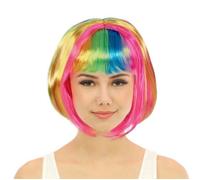 Perruque cabaret - PTIT CLOWN - 72620 - Multicolore - Accessoire Déguisement - Carnaval, Halloween Taille unique