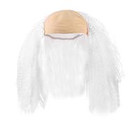 Perruque Calvitie Halloween Coiffure Hommes Femmes Bonnet Perruque pour Carnaval Cosplay Humour Professeur Einstein Savant Costume de Déguisement Soirées à Thème Party Masquerade Noël