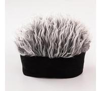 Perruque Cap Hommes Chapeau Beau Simulation Perruque Cheveux Courts Pare-soleil Casquettes Cheveux Rétro Perruque Chapeau Réglable Casual Cap Chapeau Court