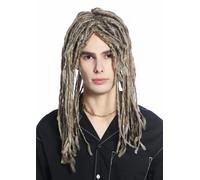 Perruque Carnaval Hommes Femmes Rasta Dreadlocks Blonde Mélange Hippie CW-015