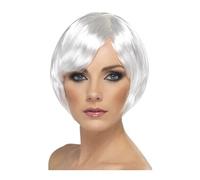 Perruque Carre Babe Blanche - Blanche