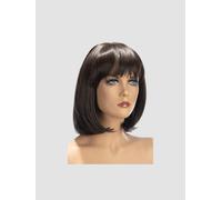 Perruque Carré Frange Camila Châtain