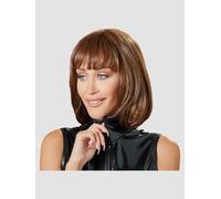 Perruque carré mi-long brun