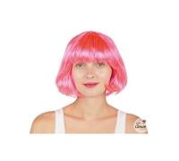 Perruque carrée rose style Cabaret (x1) REF/60590 ptit clown