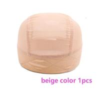 Perruque Casquette Avec Velours Bandeau Bandeau Réglable Chapeau De Perruque Pour La Fabrication De Perruques 1/2/3pcs Perruque Bandeau Perruque Accessoires - Type Beige 1pcs