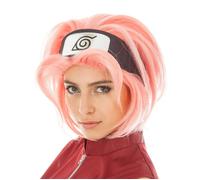 Perruque Haruno Naruto adulte - Rose - Taille Unique