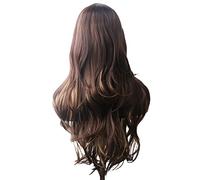 Perruque Cheveux Ondulés Perruque Synthétique Longue Bleue Perruques De Cosplay Pour Femmes Colorées Rouge Rose Blond Violet Marron Vert Noir Bordeaux Gris Perruques Pour Femmes (12 28 Pouces)
