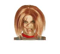 Fiestas Guirca - Perruque Chucky rousse pour enfant
