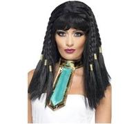 Perruque Cléopâtre - Noir - Taille Unique noir G