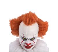perruque front latex clown film cheveux roux - carnival toys 02277 Orange