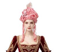 Perruque Coloniale pour Femmes Costume colonial vintage du 18e siècle pour | Perruques années 60 accessoires cosplay Pour mascarade de rôle bal fête célébration carnaval scène
