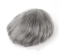 Perruque complète en dentelle française pour homme 100 % cheveux humains postiche noir marron blond système de remplacement pour homme postiche droite 8 x 10 #110# couleur 1B80