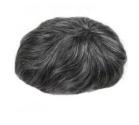 Perruque complète en dentelle française pour homme 100 % cheveux humains postiche noir marron blond système de remplacement pour homme postiche droite 6 x 9#120# couleur 1B50