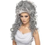 Perruque comtesse grise femme Taille Unique Grise G