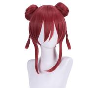 Perruque Cosplay Anime Chigiri Hyoma, Perruques De Fête De Costume D'halloween De Jeu De Rôle De Cheveux Courts Rouges Pour Femmes