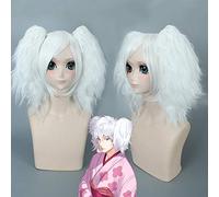 Perruque cosplay Anime Gintama Kagura Yoshihara Orange rouge perruques tressées courtes Halloween Cosplay costume résistant à la chaleur cheveux synthétiques une taille perruque Gintoki PL-516
