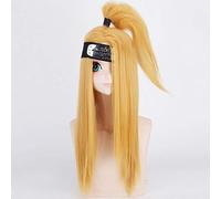 Perruque cosplay Anime Gintama Kagura Yoshihara Orange rouge perruques tressées courtes Halloween Cosplay costume résistant à la chaleur cheveux synthétiques taille unique PL-467 perruque Kijima
