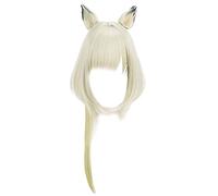 Perruque cosplay anime, Perruque de cosplay Arknights Kaltsit uniquement