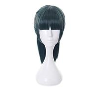 Perruque Cosplay Anime, Perruque Jujutsu Kaisen, Avec Chapeau de Perruque Gratuit, Pour Halloween, Fête, Carnaval, Vie Nocturne, Concerts, Mariages (Perruque Maki Zenin)