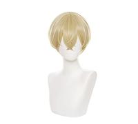 Perruque Cosplay Anime, Perruque Tokyo Revengers Wiki, Avec Chapeau de Perruque Gratuit, Pour Halloween, Fête, Carnaval, Vie Nocturne, Concerts, Mariages (Chifuyu Matsuno)