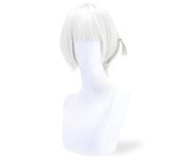 Perruque Cosplay Genshin Impact - Fibre Synthétique Premium, Résistante à la Chaleur (Sayu, 30 cm)