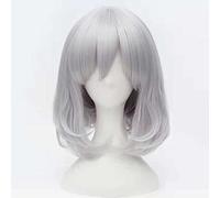 Perruque Cosplay,Howl's Moving Castle Sophie Hatter Cosplay Anime Perruque,Synthetic Perruque,Avec Filet de Cheveux Gratuit,Pour Fête Carnaval Halloween Perruques(Size:Style 1)