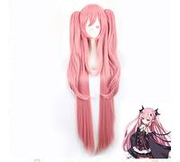 Perruque Cosplay Krul Tepes Anime Owari pas de séraphin séraphin de la fin troisième ancêtre Vampire Costume Sexy perruque de cheveux synthétiques + perruque de casquette de perruque
