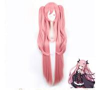 Perruque Cosplay Krul Tepes Anime Owari pas de séraphin séraphin de la fin troisième ancêtre Vampire Costume Sexy perruque de cheveux synthétiques + perruque de casquette de perruque