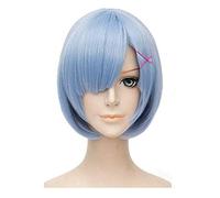 Perruque cosplay REM ou perruques cosplay RAM Re: zéro commencer la vie dans un autre monde Costume jouer costumes d'Halloween CHINE REM