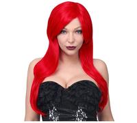 Perruque Cosplay Rouge Cheveux Longs ""Jessica""