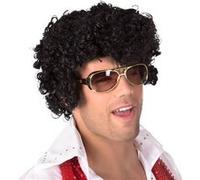 perruque coupe banane noir roi rock and roll homme - boland 86170 0 G
