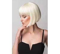 Perruque courte blonde platine : Carol-Anne platinum blonde #1001