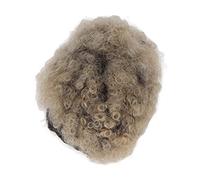 Perruque courte bou synthétique femme mode douce respirante réglable accessoire de cosplay perruques courtes bou s ondulées pour un usage quotidien fête Halloween noir or