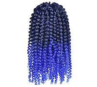 Perruque Courte Bouclée Torsadée Cheveux Tresses Au Crochet Extensions De Cheveux Synthétiques Pince À Cheveux Bouclée Pour Femmes Noires 8-12 Pouces 1 Pièce Perruques Grises Pour Femmes (4 12 Pouces