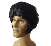Perruque courte de cosplay d'anime d'Elvis Presley perruques synthétiques perruques de fille femmes hommes