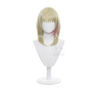 Perruque courte jaune 2021 Wonder Egg Priority Rinatsu Kawai pour homme et femme - Pour Halloween, fête et jeux de rôle