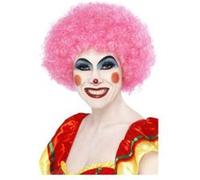 Perruque Crazy Clown Fou Rose - Rose rose G