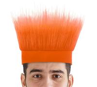 Perruque de cheveux fous, bandeau de costume poilu,Déguisement d'Halloween - Couvre-chef confortable, bandeau pour cheveux, accessoires d'encouragement pour femmes, hommes, et adolescents