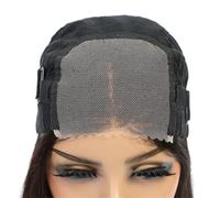 Perruque De Cheveux Humains Courts Bouclés Pour Femmes, Sans Colle, Pre-Plucked, Pré-Coupée, Dentelle, Fermeture 4X4