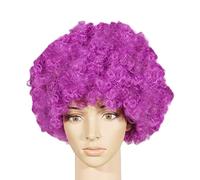 Perruque de clown drôle tête bouclée perruques clown perruques cosplay anime perruques Halloween fête accessoires pour unisexe