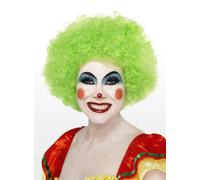 Perruque de clown verte - Accessoires pour le déguisement de clown vert