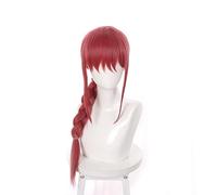 Perruque de cosplay Anime Chainsaws Mans Makima pour Halloween, fête, carnaval, vie nocturne, concerts, mariages