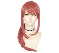 Perruque de cosplay Anime Chainsaws Mans Makima pour Halloween, fête, carnaval, vie nocturne, concerts, mariages