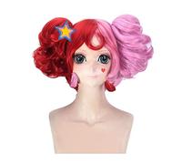 Perruque de Cosplay Anime Cheveux Licorne Colorés Perruques Synthétiques pour Fête Cosplay Halloween